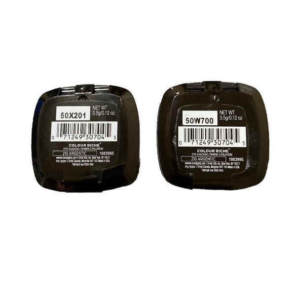 B1G1 2- L'Oreal Paris Colour Riche Monos Eyeshadow, Argentic - Picture 2 of 4